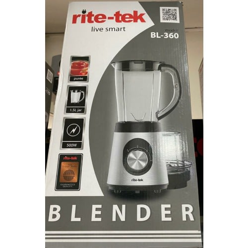 Rite-tek Blender Bl-360 500w - 1.5L 2