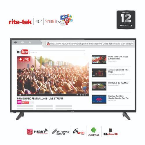 RITE-TEK RT-40 40 INCH SMART TV